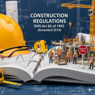 Construction Regulations (under OHS Act 85 of 1993, amended 2014) - Summary A3 (Download)